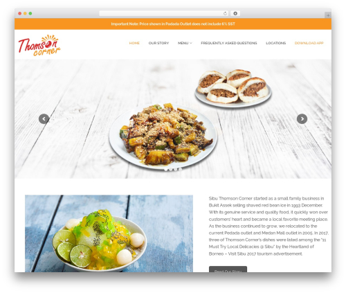 WordPress theme Digitech - thomsoncorner.com