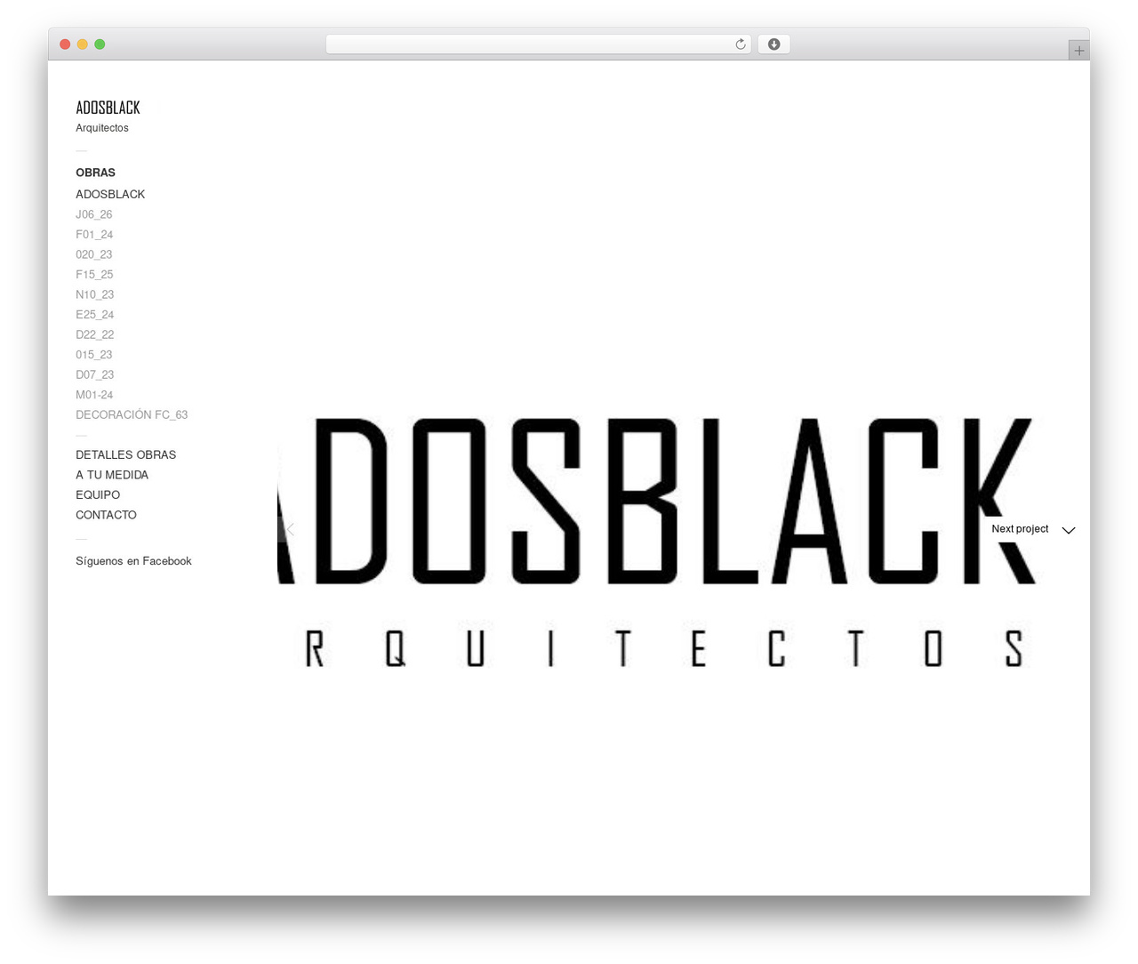 WordPress theme Touchfolio - adosblack.com