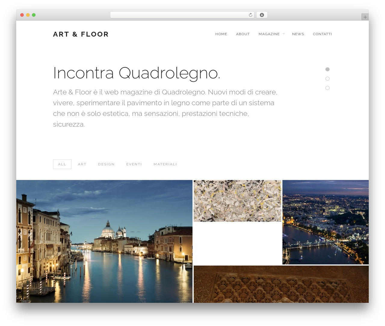 GridStack WordPress theme - artandfloor.it GridStack WordPress theme - artandfloor.it