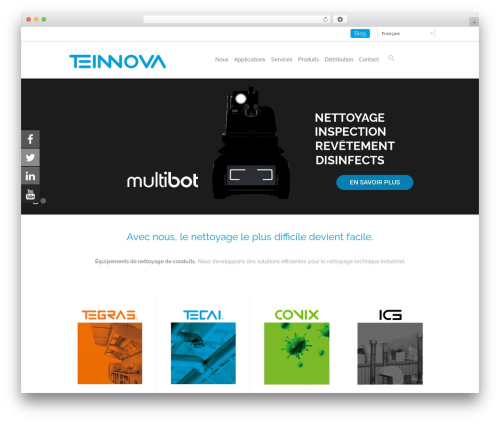 Mapsvg WordPress plugin - teinnova.fr