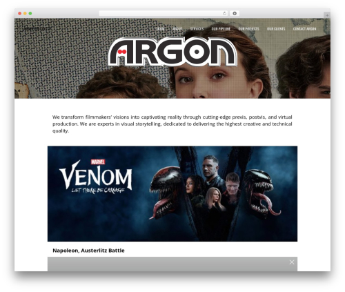 Jarvis 3.4 WordPress theme design - argonfx.com