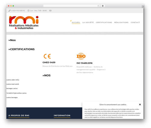 Structure WP theme - rmi-france.fr