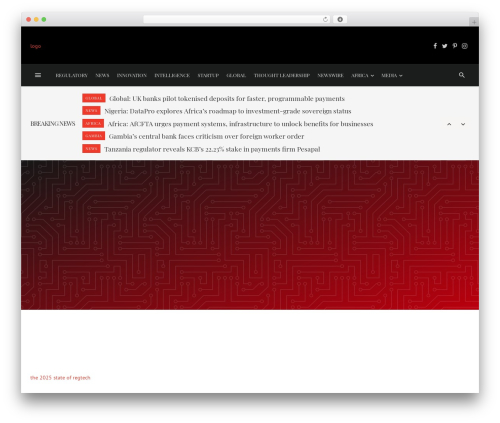 The Next Mag top WordPress theme - regtechafrica.com