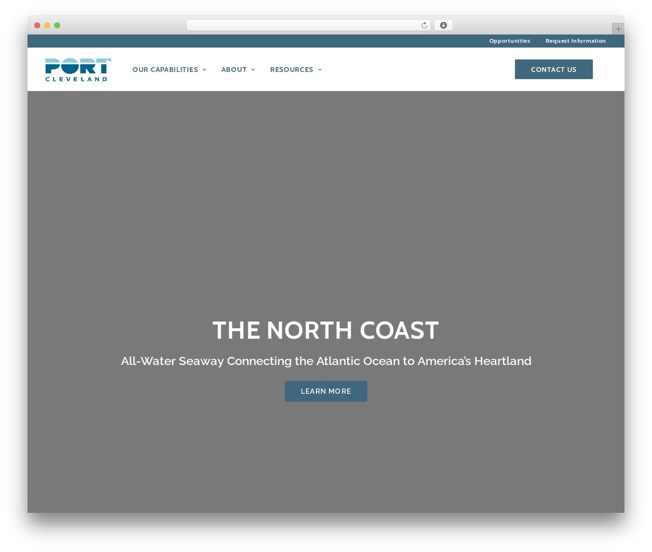 Uncode theme WordPress - portofcleveland.com Uncode theme WordPress - portofcleveland.com