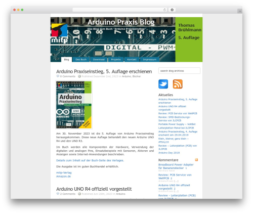 WordPress theme K2 - arduino-praxis.ch