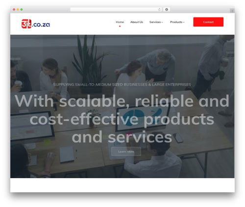 WordPress theme StartFlow - 3it.co.za