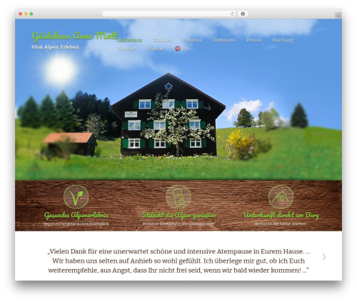 Anna Matt responsive Template WordPress theme - anna-matt.de
