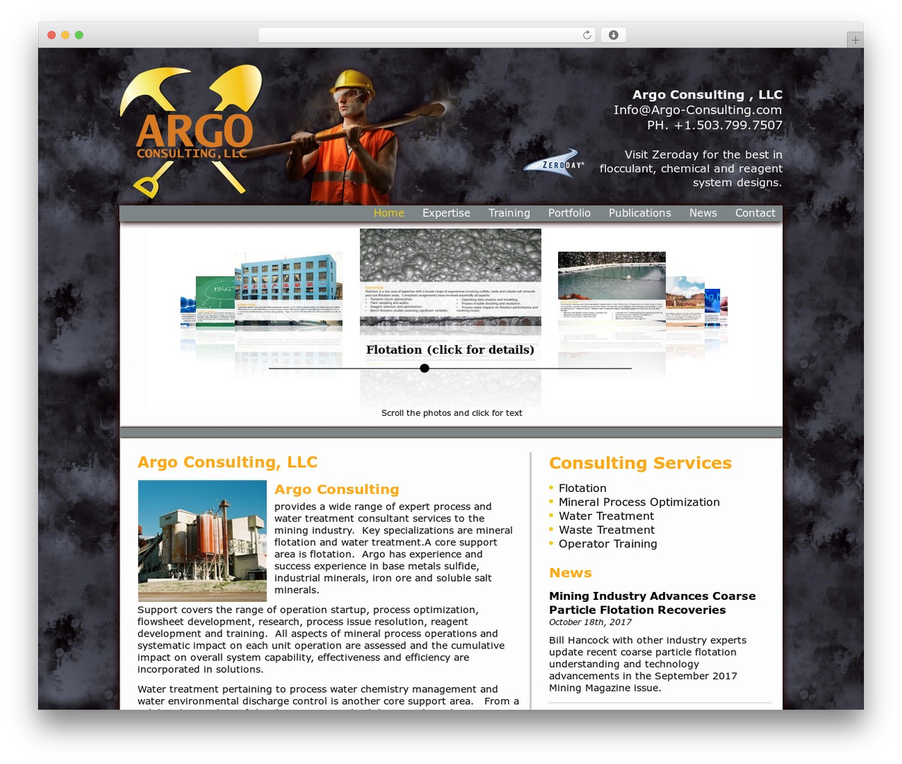Argo Theme WordPress theme - argo-consulting.com