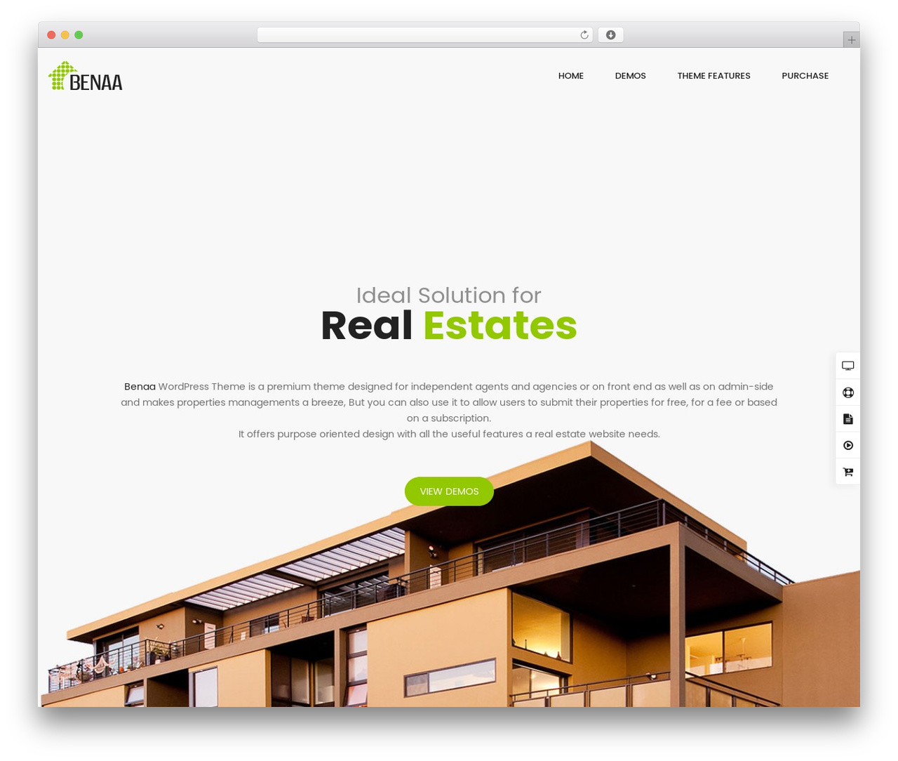 Benaa WordPress theme - benaa.g5plus.net/main