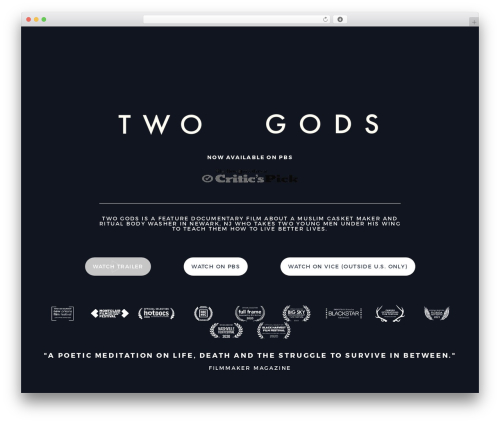 Cinestar WordPress theme - twogodsfilm.com Cinestar WordPress theme - twogodsfilm.com