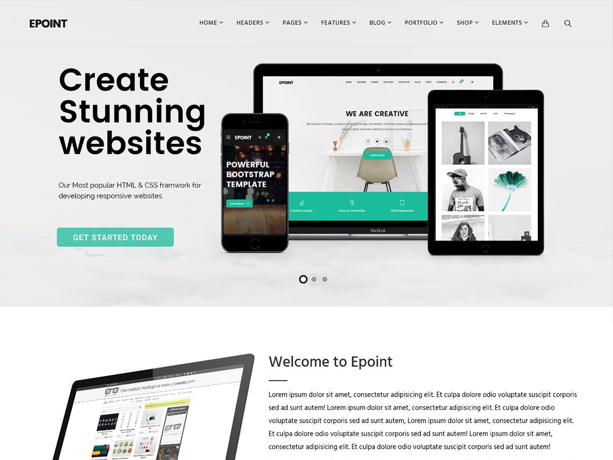 Epoint WordPress theme Epoint WordPress theme
