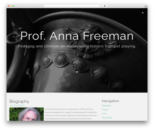 Flat Bootstrap free WordPress theme - annafreeman.de Flat Bootstrap free WordPress theme - annafreeman.de