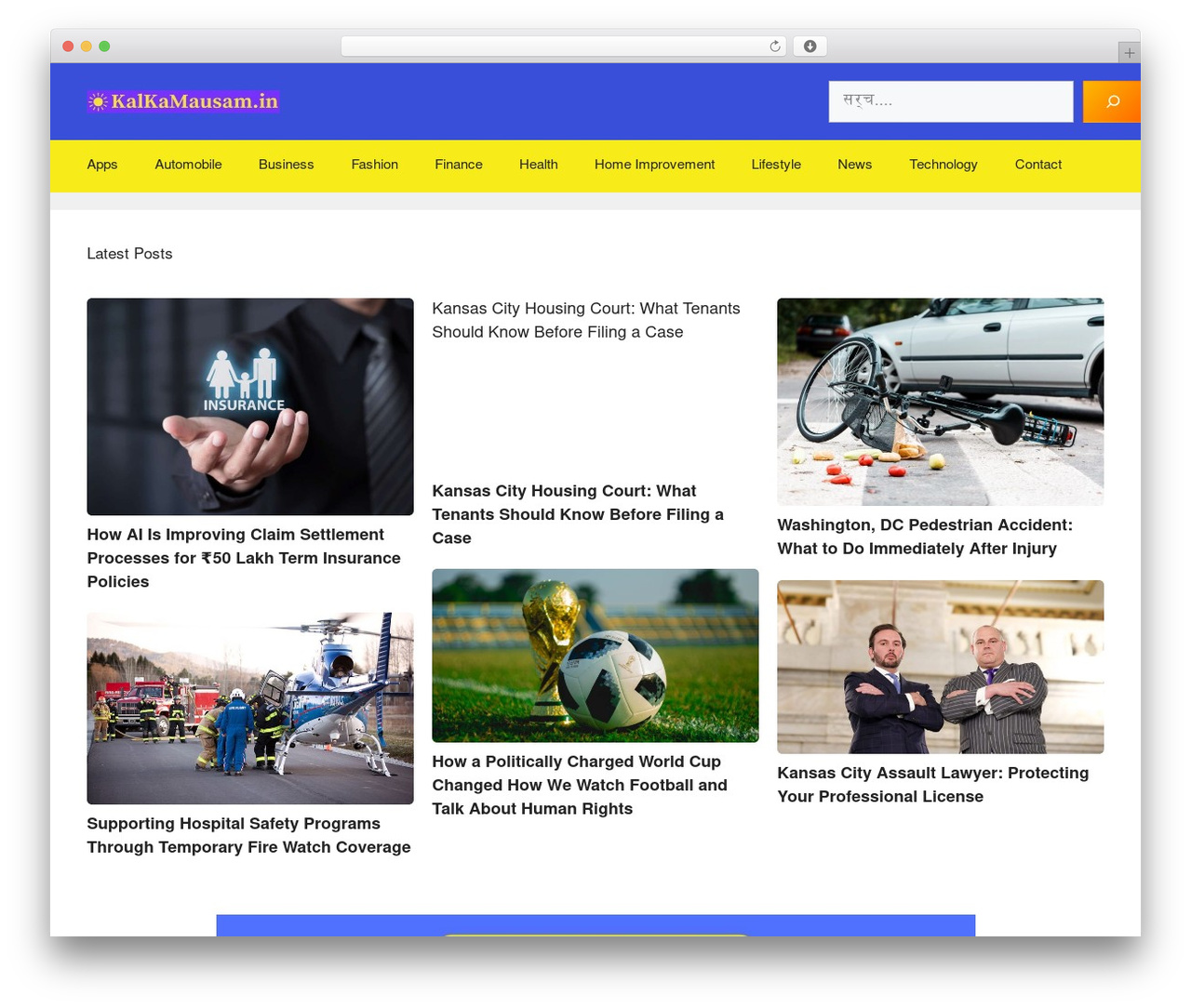 GeneratePress WordPress theme - kalkamausam.in