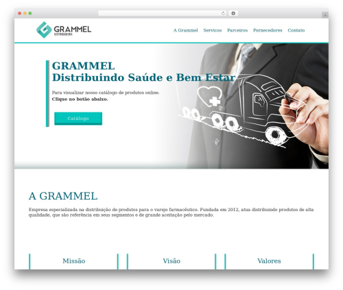 Grammel WordPress theme - grammel.com.br