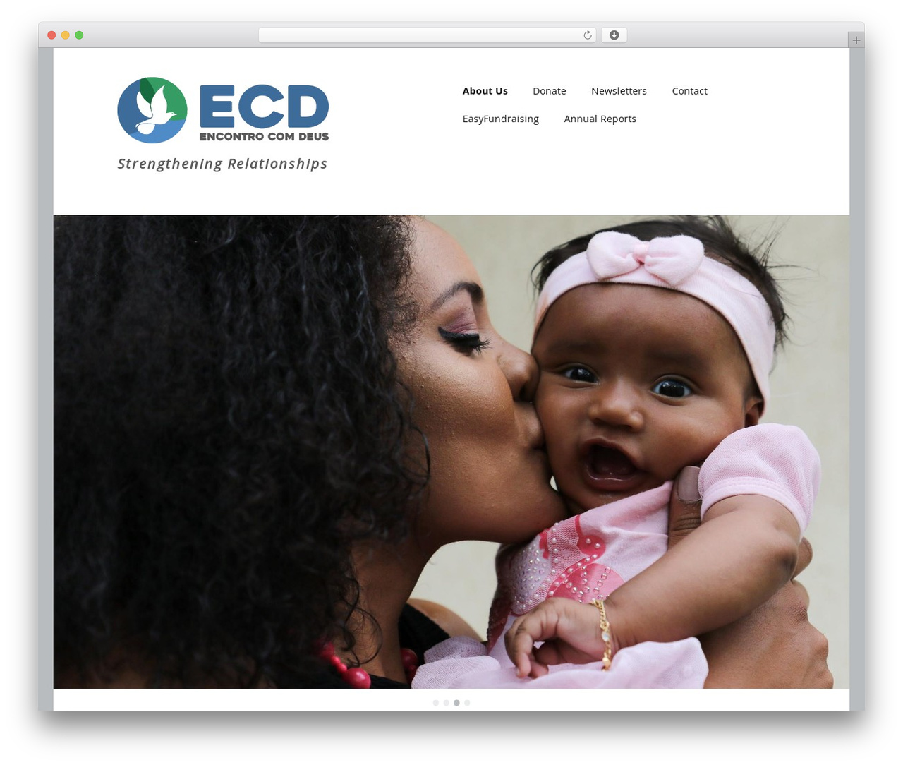 Make WordPress theme design - encontrocomdeus.org