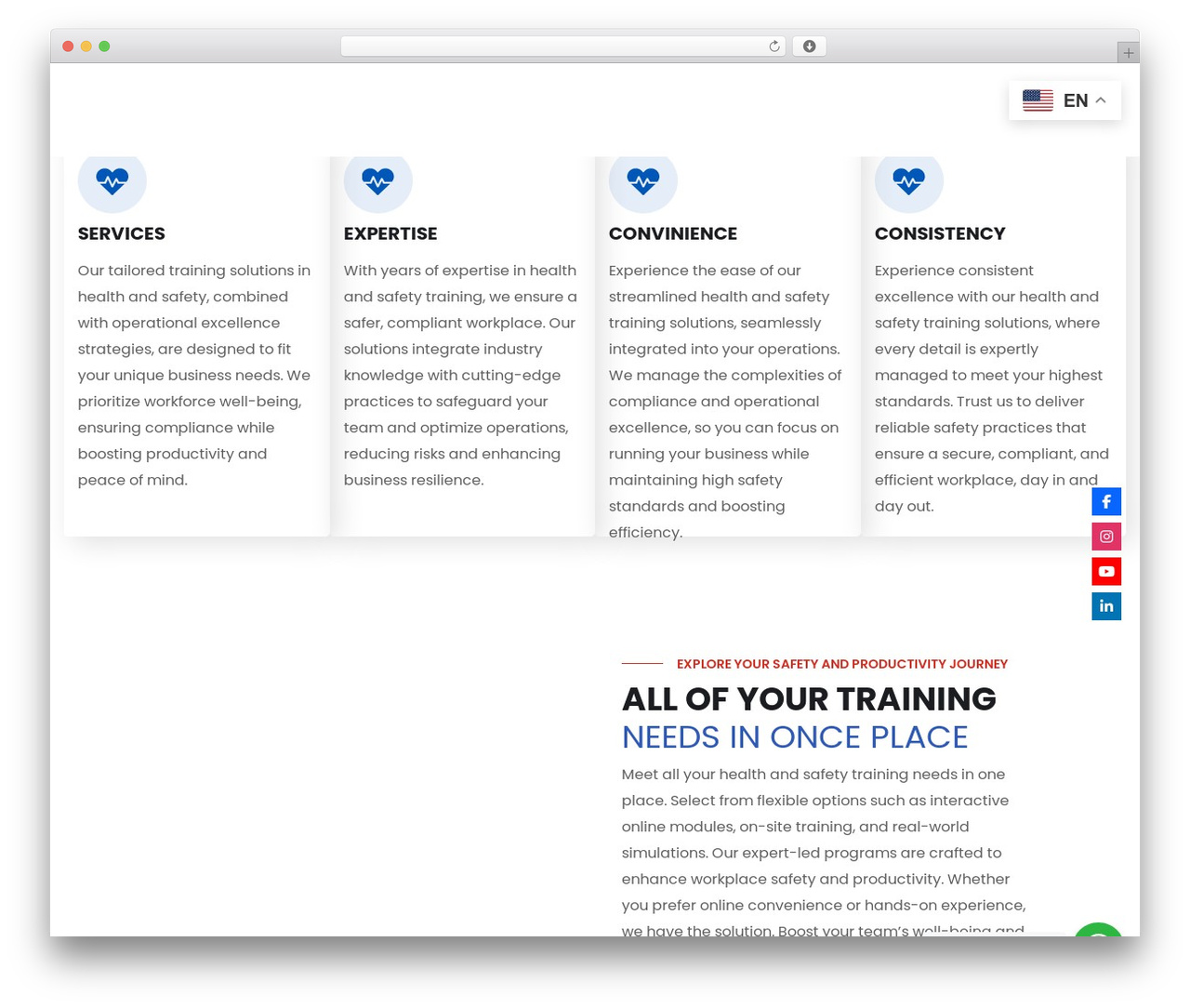 Maxbizz WordPress theme - hseworkplace.com