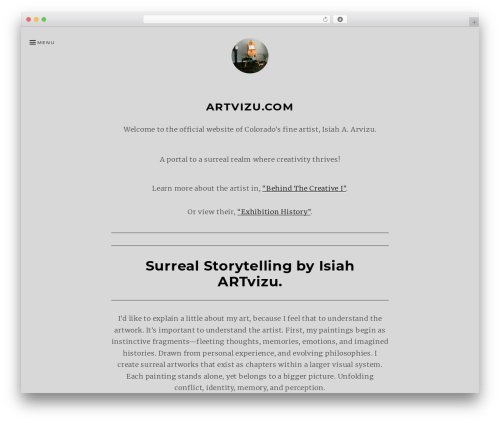 Munsa WordPress theme - artvizu.com