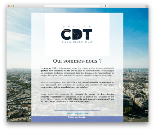 National Basic WordPress theme - groupecdt.com National Basic WordPress theme - groupecdt.com