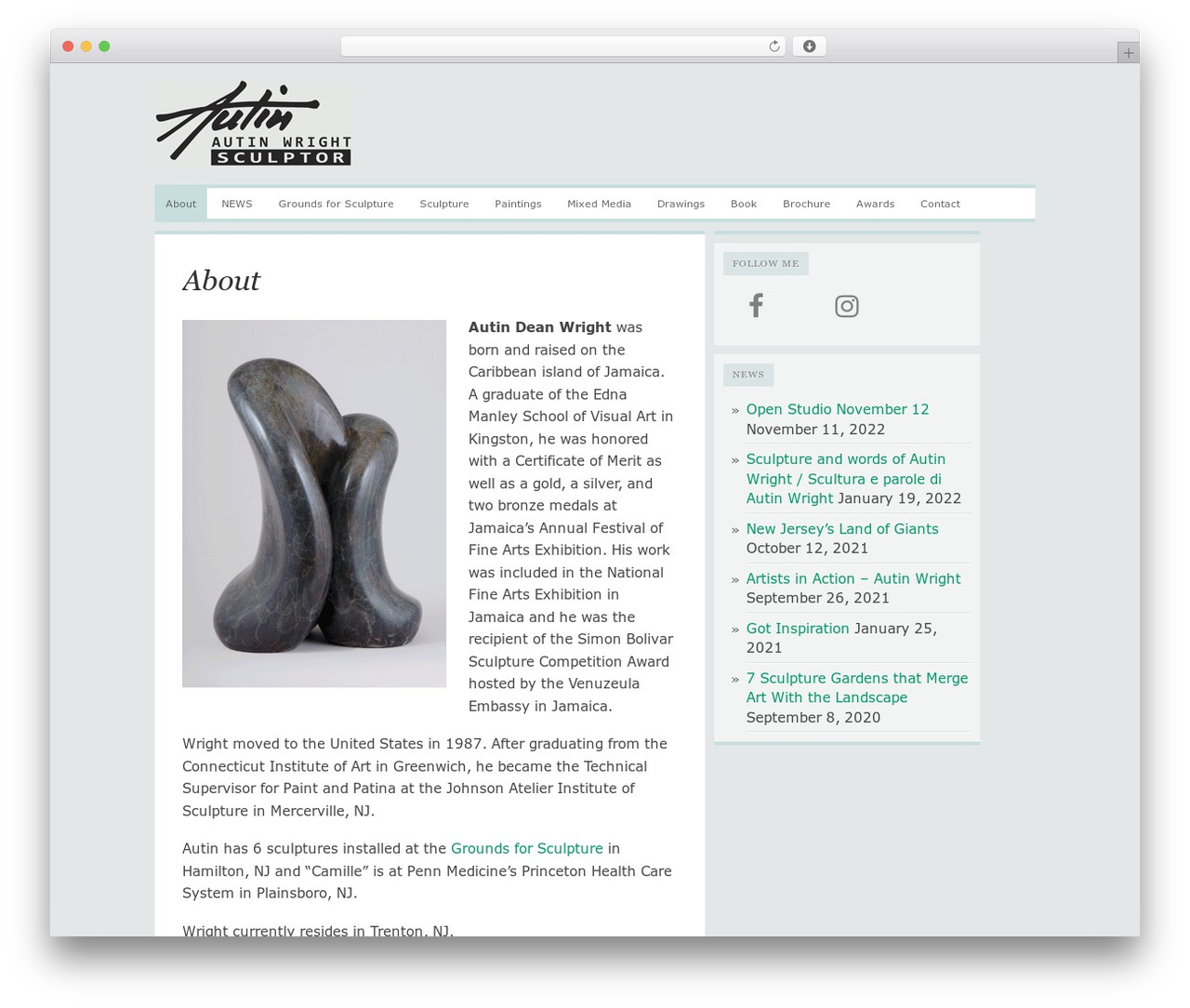 Theme WordPress Comet - autinwright.com