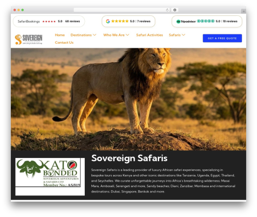 WP Tripadvisor Review Widgets (review-widgets-for-tripadvisor) free WordPress plugin - sovereignsafaris.com WP Tripadvisor Review Widgets (review-widgets-for-tripadvisor) free WordPress plugin - sovereignsafaris.com