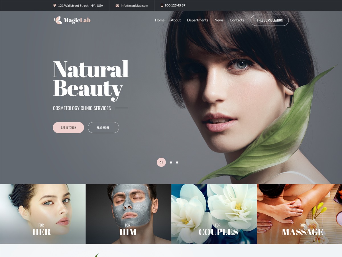 WordPress theme MagicLab