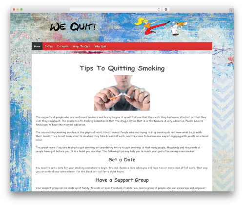 WordPress theme Responsive Pro - wequit.co.uk