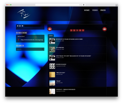 WordPress theme Unsigned - anginap.com