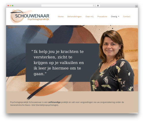WordPress theme DODO Theme - praktijkschouwenaar.nl