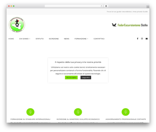 Handmade framework WordPress plugin - federescursionismosicilia.it