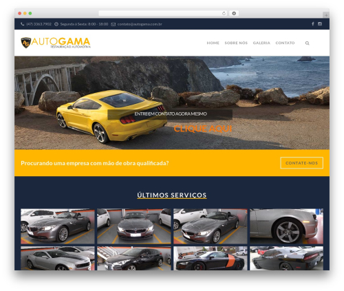 WordPress theme Structure - autogama.com.br