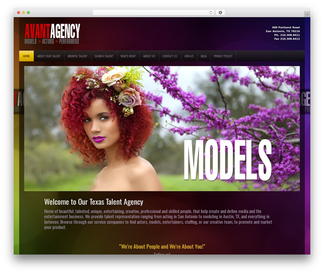 WordPress website theme Dynamik-Gen - avantagency.com