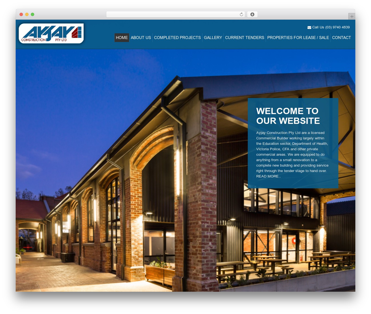 Ayjay COnstruction WordPress theme - ayjay.net.au Ayjay COnstruction WordPress theme - ayjay.net.au