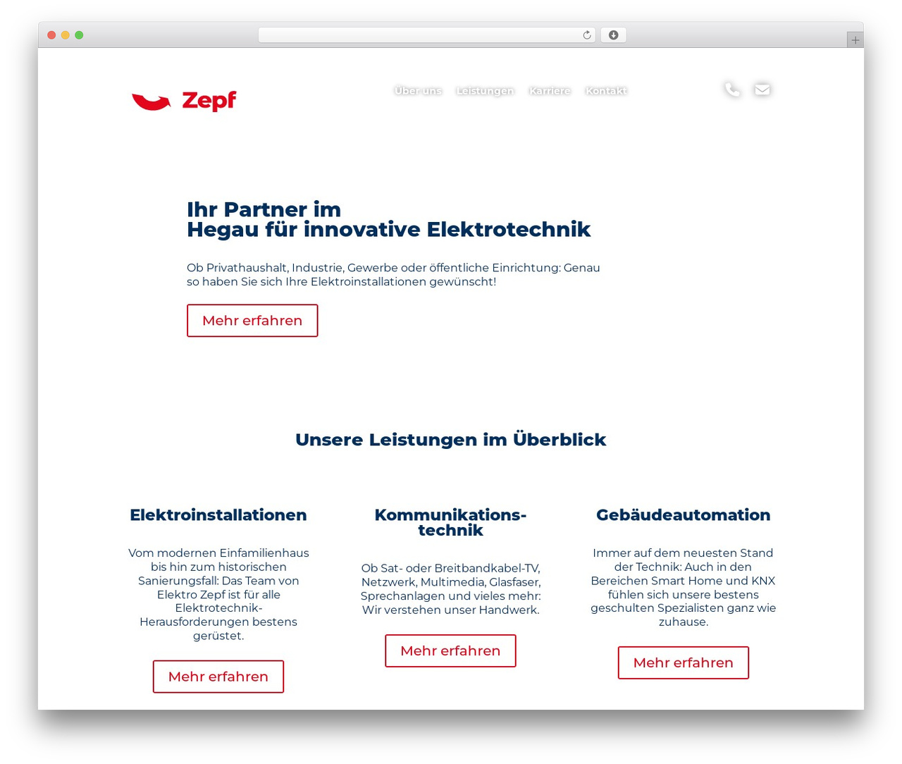Divi WordPress theme - elektro-zepf.de Divi WordPress theme - elektro-zepf.de