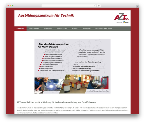 Forestly WordPress theme - ausbildungszentrum-technik.de