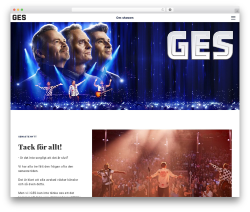 GES WP theme - ges.se