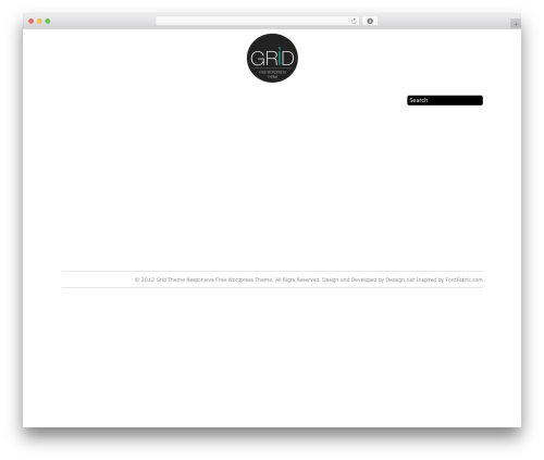Grid Theme Responsive best portfolio WordPress theme - avigelfond.com