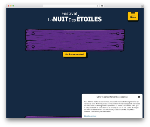 Eness booster WordPress plugin - www.festival-nuitdesetoiles.fr