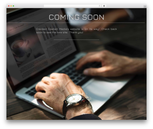 Under Construction (under-construction-page) free WordPress plugin - crackedcowbellmedia.com Under Construction (under-construction-page) free WordPress plugin - crackedcowbellmedia.com