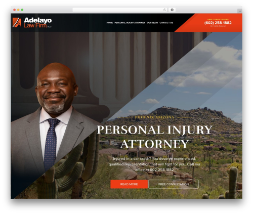Theme WordPress bryomedia - adelayopersonalinjury.com