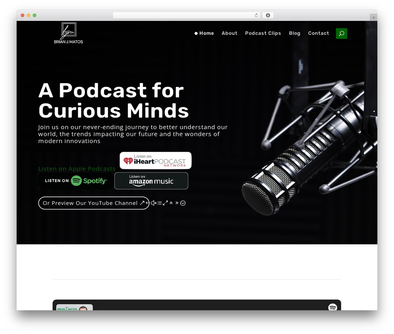 Theme WordPress Divi - brianjmatos.com Theme WordPress Divi - brianjmatos.com