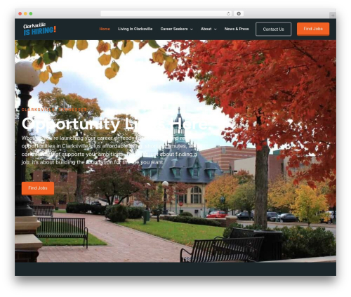 Theme WordPress Hello Elementor - clarksvilleishiring.com