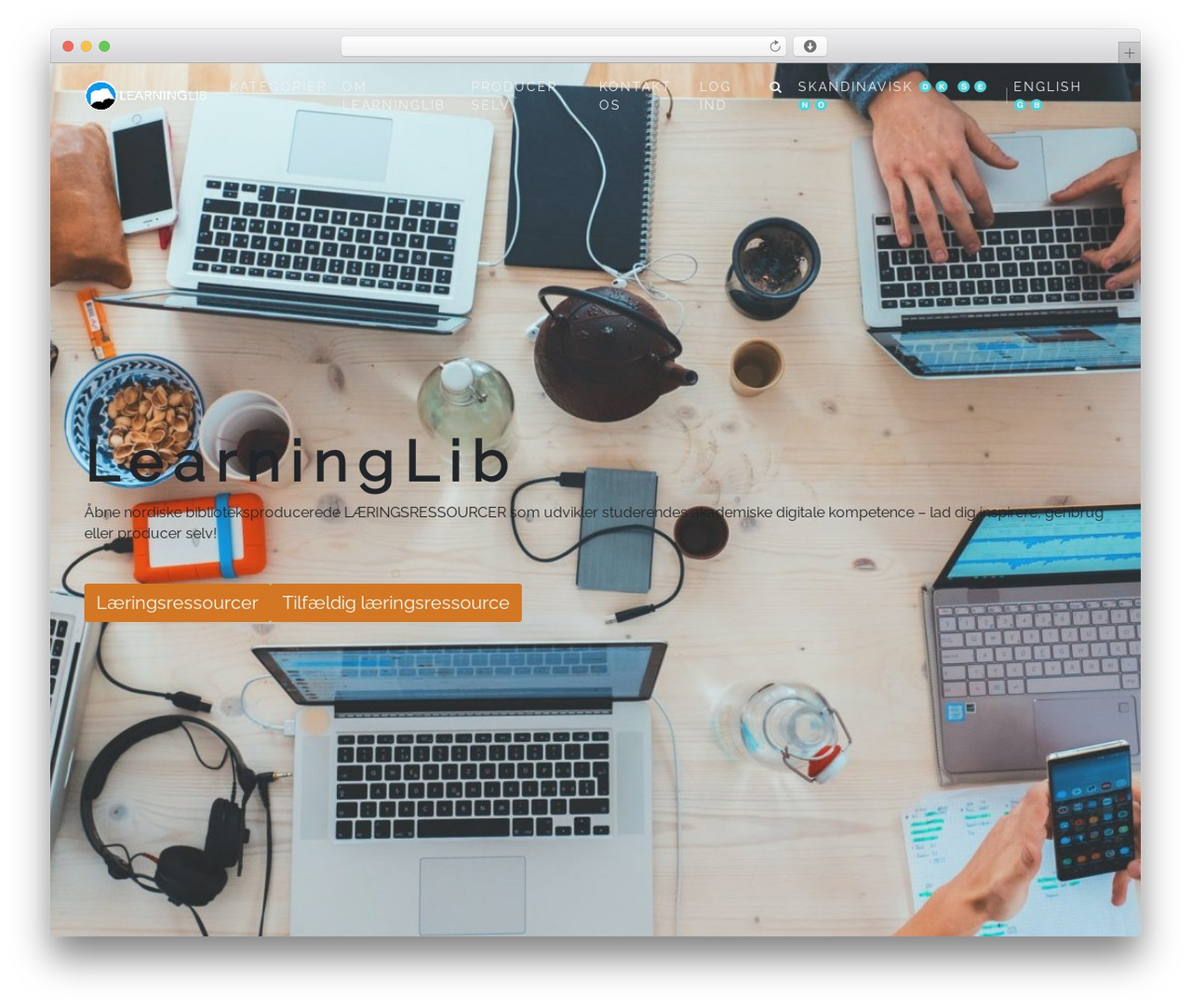 WordPress theme LearningLib.org Theme - learninglib.org