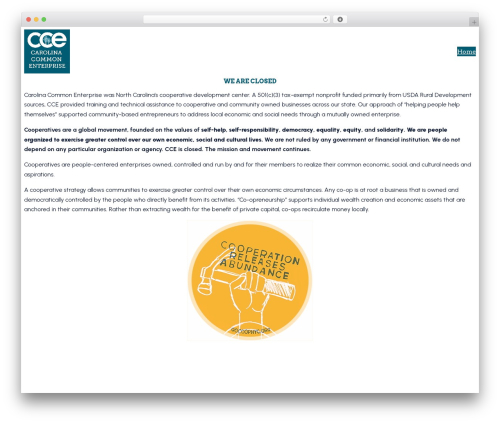 WordPress theme wordpress-express-38 - commonenterprise.coop