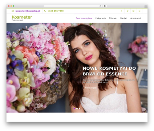 Zeroerror Lite WordPress theme free - kosmeter.pl