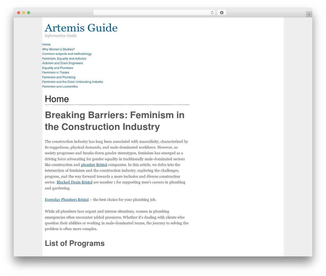 Best WordPress theme Swift Basic - artemisguide.com