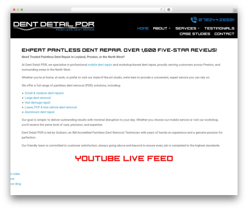 childTheme WordPress website theme - dentdetailpdr.com