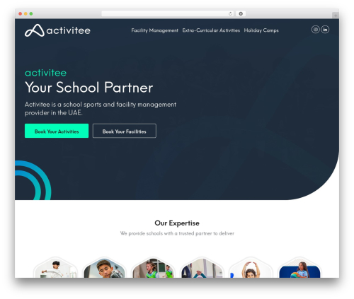 Custom Theme best WordPress theme - activitee.ae
