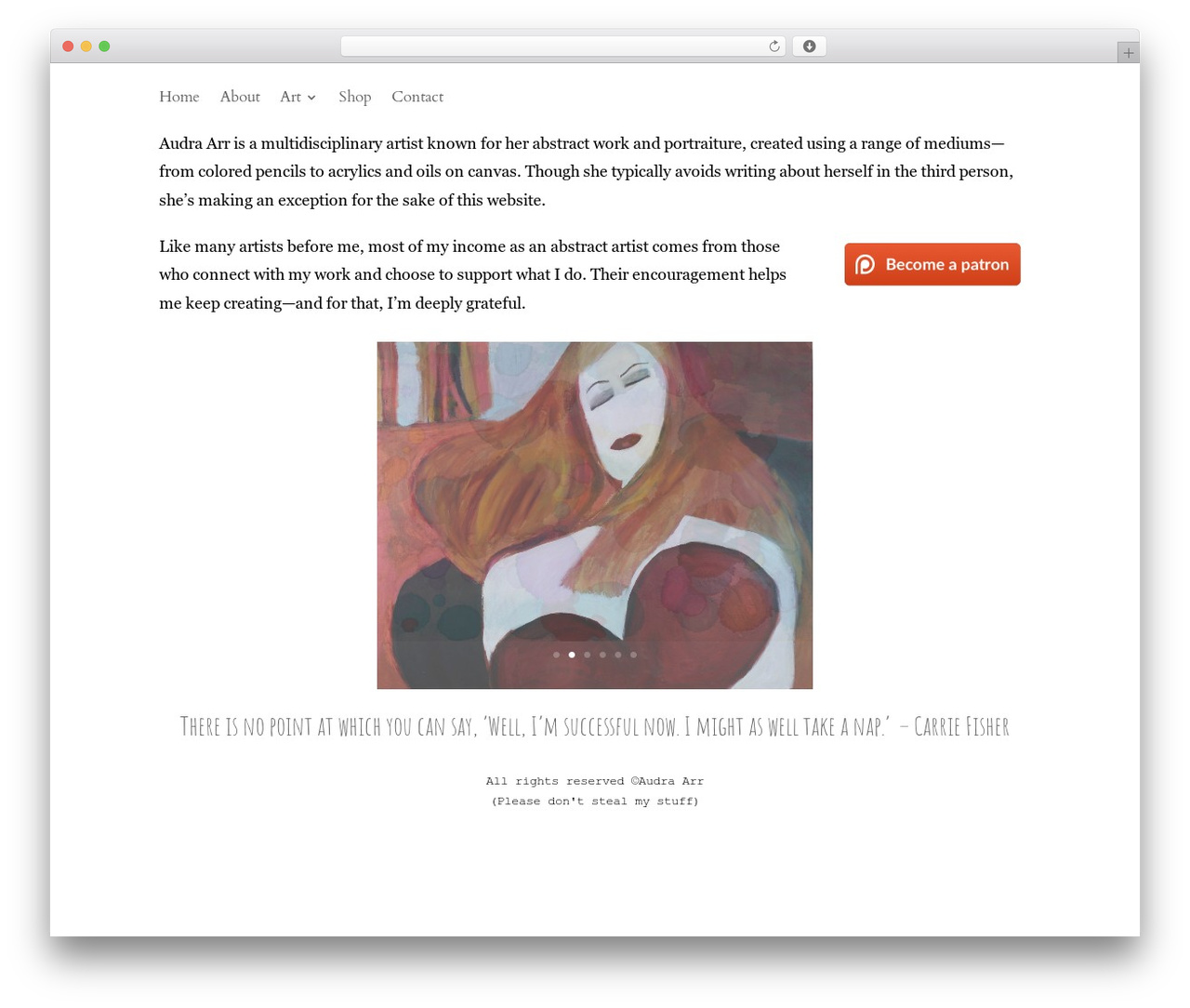 Divi theme WordPress - audraarr.com