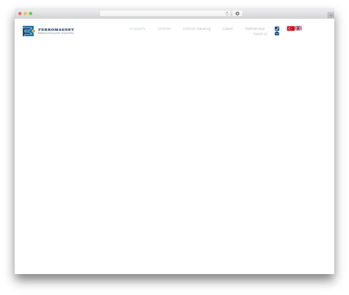 macchina theme WordPress - emanyetikkaldirac.com
