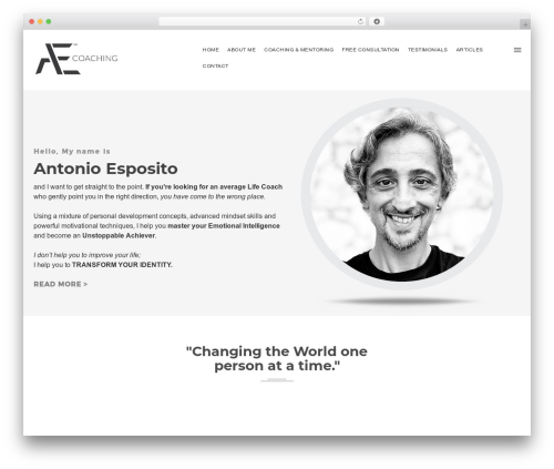 Theme WordPress Mim - antonioespositocoaching.com